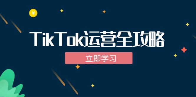 TikTok实战运营全攻略：从下载软件到变现，抖音海外版实操教程-可创副业网