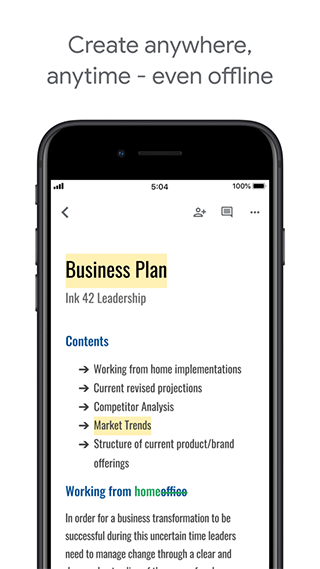 Google文档ios版 v1.2024.42203-可创副业网