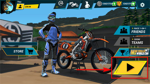 疯狂技能越野摩托车3内置菜单