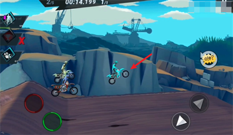 疯狂技能越野摩托车3内置菜单