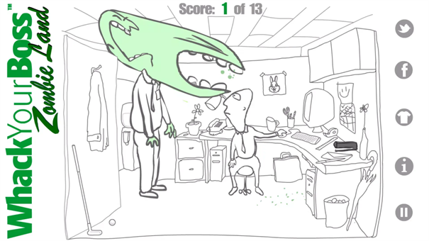 痛扁僵尸老板手游