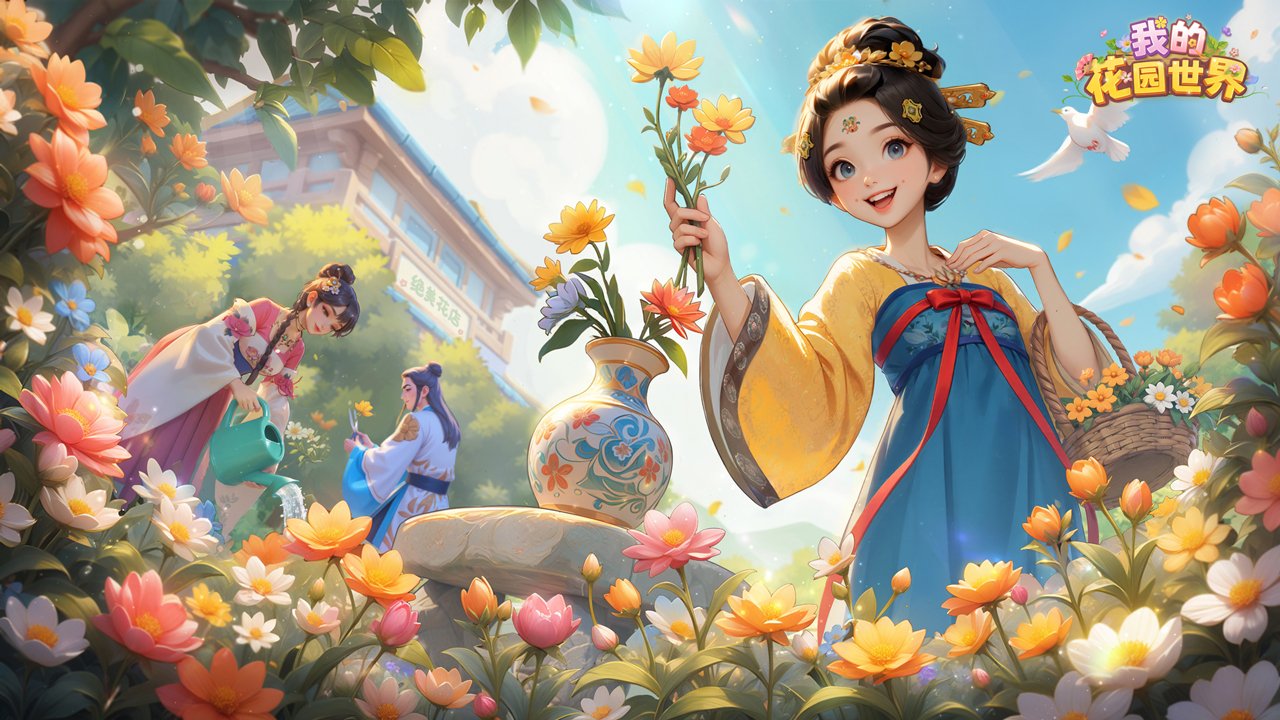 我的花园世界官服-可创游戏社区