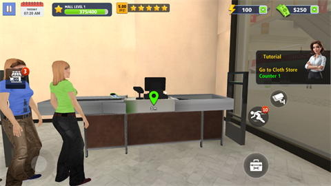 购物中心模拟3D